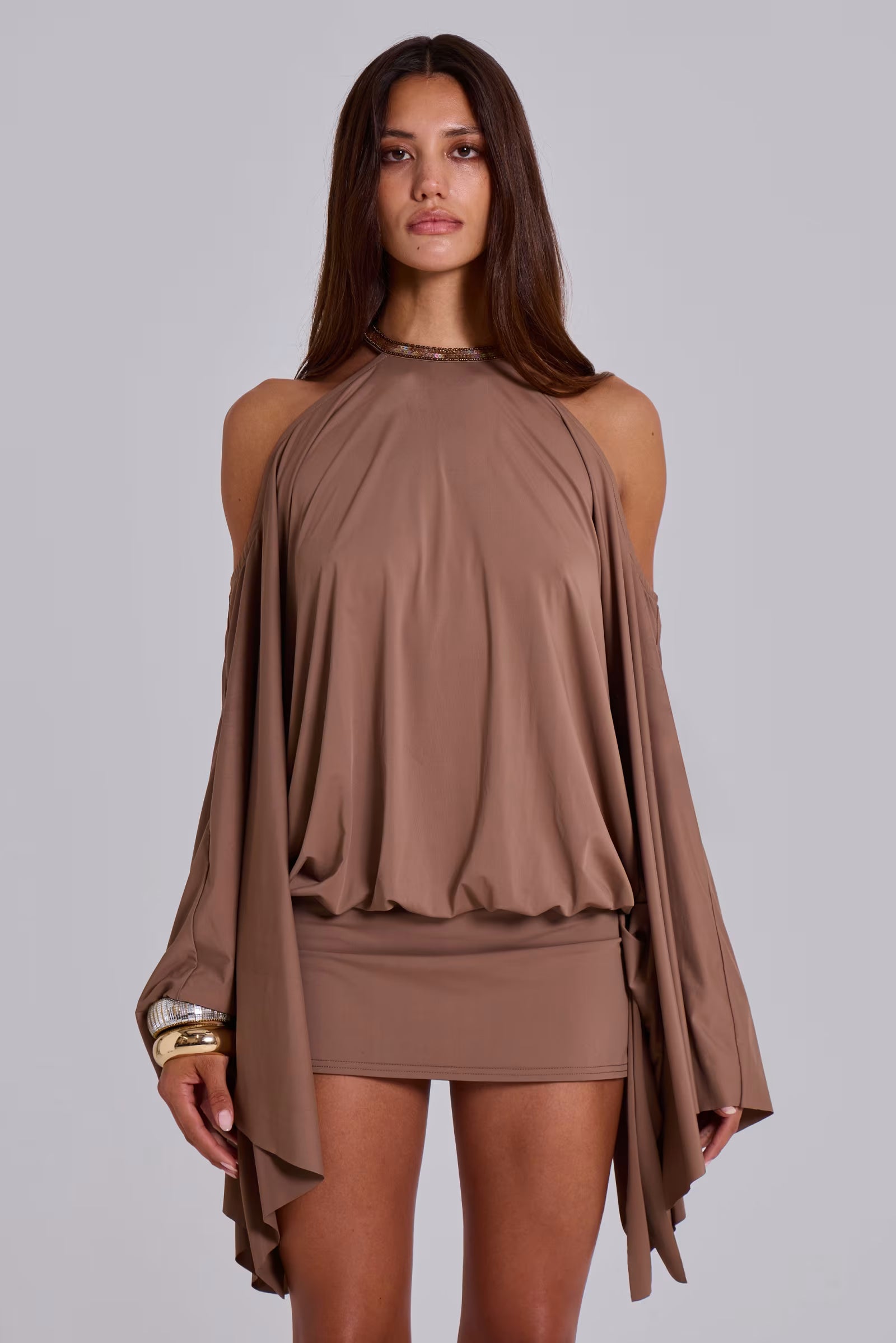 ROBE PAPILLON JADED